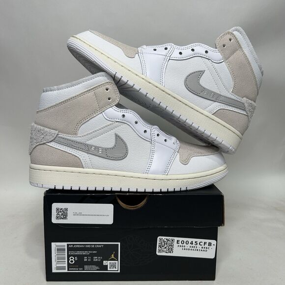 Jordan Other - Nike Shoes Air Jordan 1 Mid SE Craft “Orewood Tech Gray” 2024